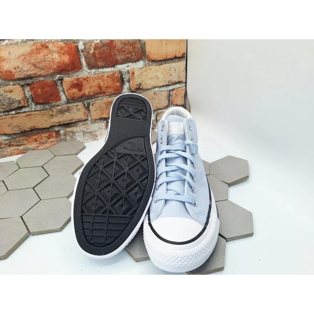 Converse CTAS Malden Street Mid Light Blue Cloudy Daze Men Sz 10 Casual Sneakers